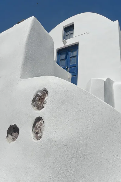 Arquitectura en Oia en la isla de Santorini, Grecia —  Fotos de Stock
