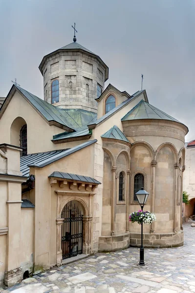 Ancient Armenian Church Lviv Ukraine — Stock Photo, Image