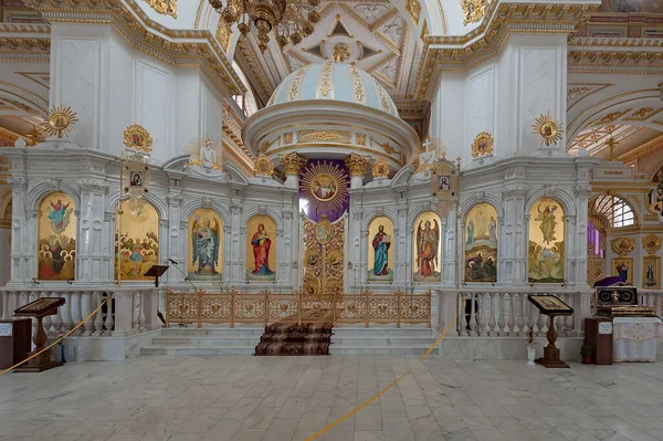 Interiör Transfiguration Cathedral Odesa Ukraina — Stockfoto