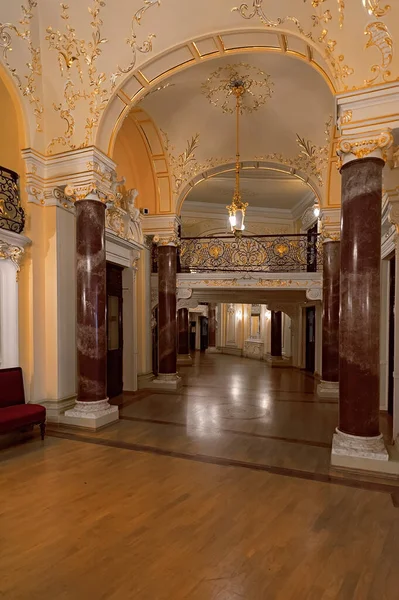 Interiores Teatro Ópera Balé Odessa Ucrânia — Fotografia de Stock