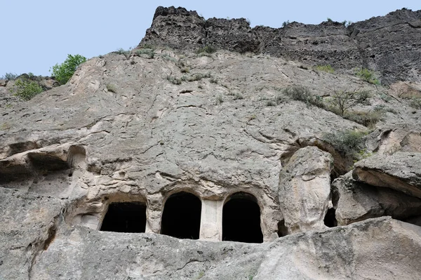 Vardzia Cave Monastery Site Georgia — Stock Photo, Image