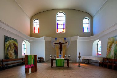 Kyiv Ukrayna 'daki Lutheran Kilisesi St. Cathrine