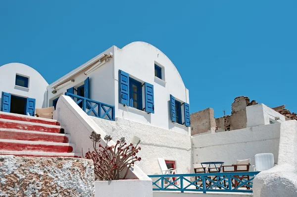 Edificio Oia, Santorini, Grecia — Foto Stock