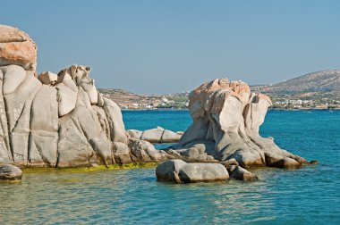 Kolymbithres beach of Paros island in Greece 2 clipart