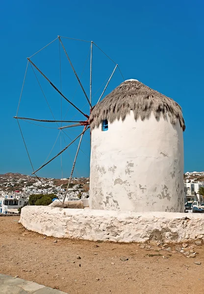 Molinos en la isla de Mykonos, Grecia 2 —  Fotos de Stock