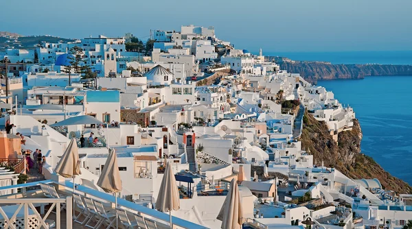 Santorini generiska arkitektur — Stockfoto