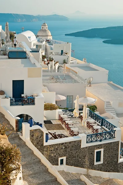 Fira panorama, Santorini, Grecia 2 — Foto de Stock