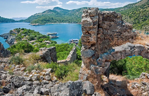 St. Nicholas Island ruins — Stock Photo, Image