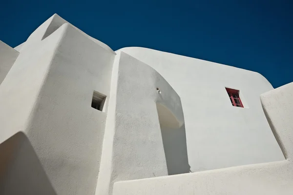 Vecchia casa tradizionale all'Emporio di Santorini — Foto Stock