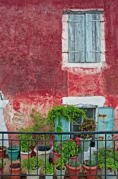 Antigua casa en Grecia —  Fotos de Stock