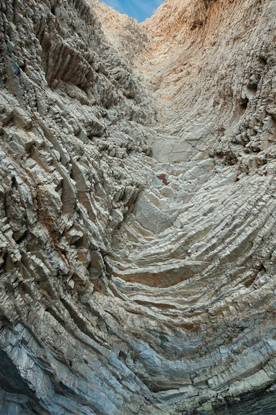 Rochas de Paleokastritsa, Corfu, Grécia — Fotografia de Stock