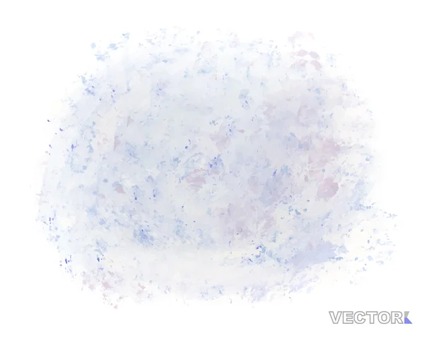 Peinture abstraite à l'aquarelle sur fond blanc — Image vectorielle