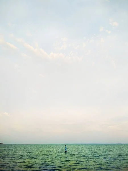 Merveilleuses Couleurs Tendres Dans Ciel Dessus Mer Noire — Photo