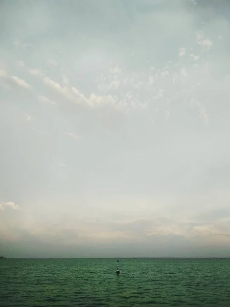 Underbara Mjuka Färger Himlen Över Svarta Havet — Stockfoto