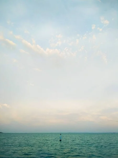 Merveilleuses Couleurs Tendres Dans Ciel Dessus Mer Noire — Photo