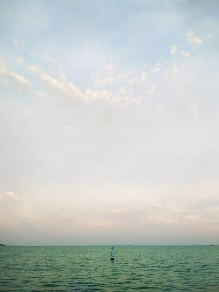 Meravigliosi Teneri Colori Nel Cielo Sul Mar Nero — Foto Stock