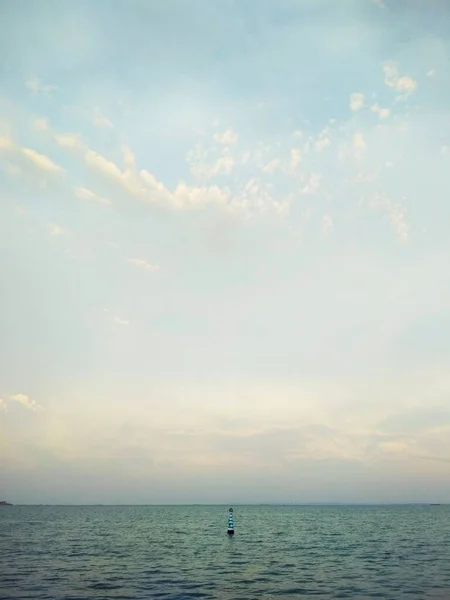 Merveilleuses Couleurs Tendres Dans Ciel Dessus Mer Noire — Photo