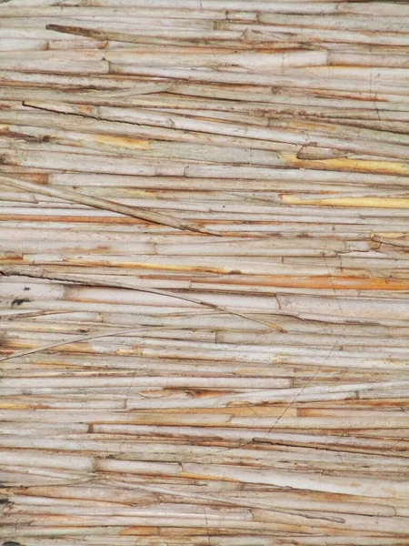 Straw with which a roof is covered, background