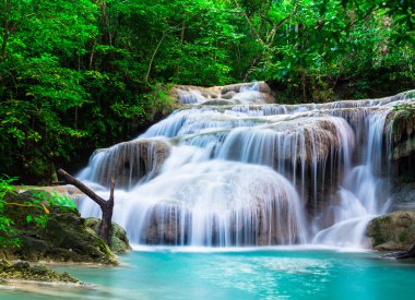 derin orman şelale erawan Milli Parkı