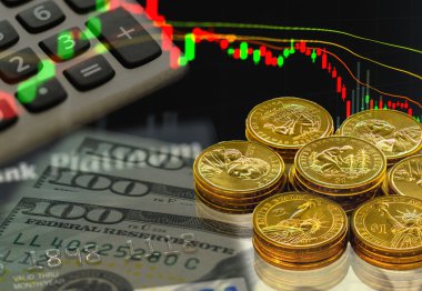 Satın almak ve satmak günlük grafik, hisse senedi yatırım sinyali