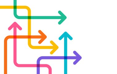 Soyut ok yönü. İş yatırımından başarıya. finansal veri grafiği stratejisi. Teknoloji geçmişi. Yüksek hız.