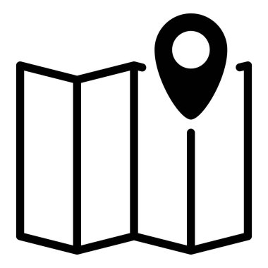 Coğrafi konum haritası, harita pin konumu