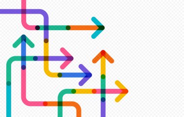 Soyut ok yönü. İş yatırımından başarıya. finansal veri grafiği stratejisi. Teknoloji geçmişi. Yüksek hız.