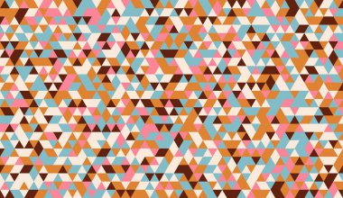 Geometrik elementlerle soyut renkli arkaplan