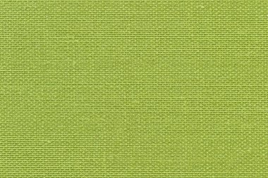 Light green canvas fabric texture with woven fiber pattern