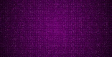 Purple glowing pixel digital texture background, perfect for technology, futuristic design, cyber theme, data visualization, and modern graphic projects.