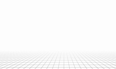 Perspektif fayanslı zemin arka planı. Vektör illüstrasyonu.