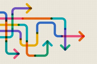 Soyut ok yönü. İş yatırımından başarıya. finansal veri grafiği stratejisi. Teknoloji geçmişi. Yüksek hız.