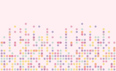 Renkli nokta piksel modern arkaplan