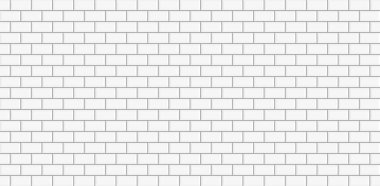 İnce gri çizgileri olan temiz beyaz kare karo şebeke arka planı modern tasarım, mimari yüzeyler ve minimal dekoratif projeler için mükemmel..