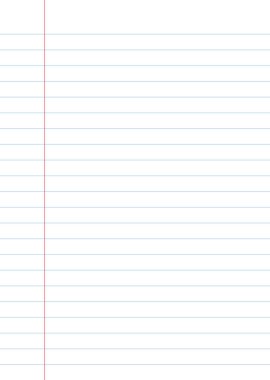 Not defteri arkaplanı. Çizgili defter kağıdı