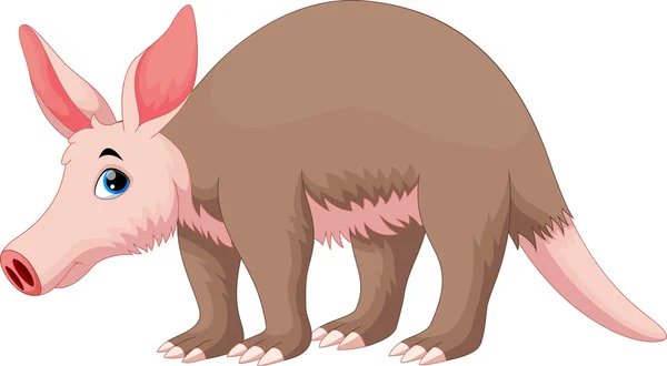 Illustration vectorielle du dessin animé Aardvark — Image vectorielle
