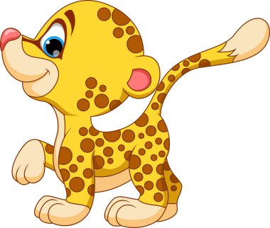 Cheetah karikatür