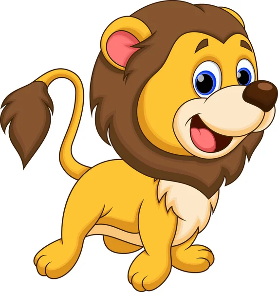 Lion Cartoon — Stock Vector