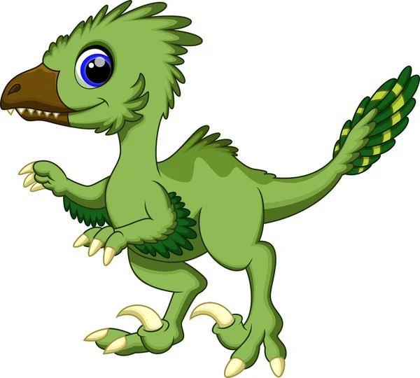 Dessin animé dinosaure — Image vectorielle