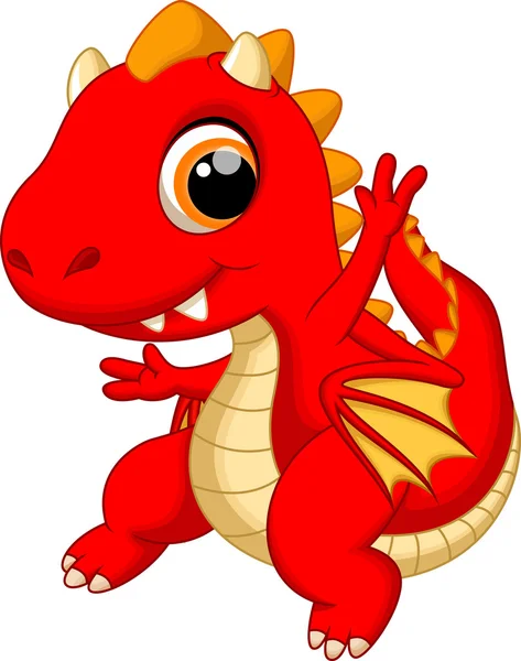 Baby dragon — Stock Vector