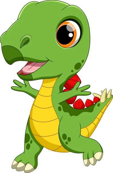 Dinosaur cartoon — Stockvector