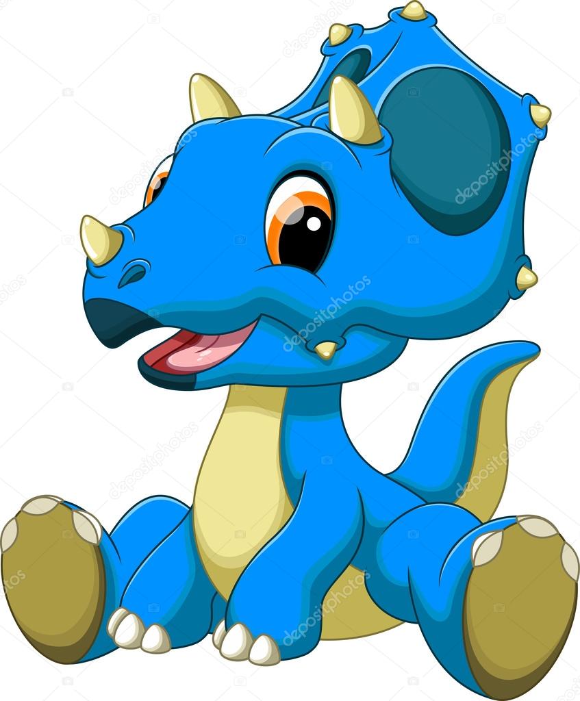 Baby dinosaur cartoon