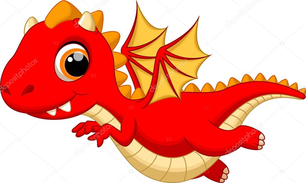 Download Baby dragon — Stock Vector © irwanjos2 #53092163