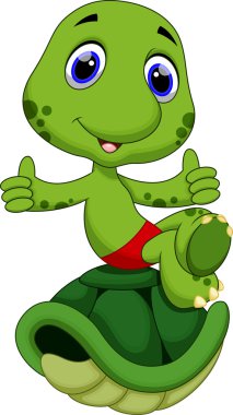 Şirin kaplumbağa çizgi filmi