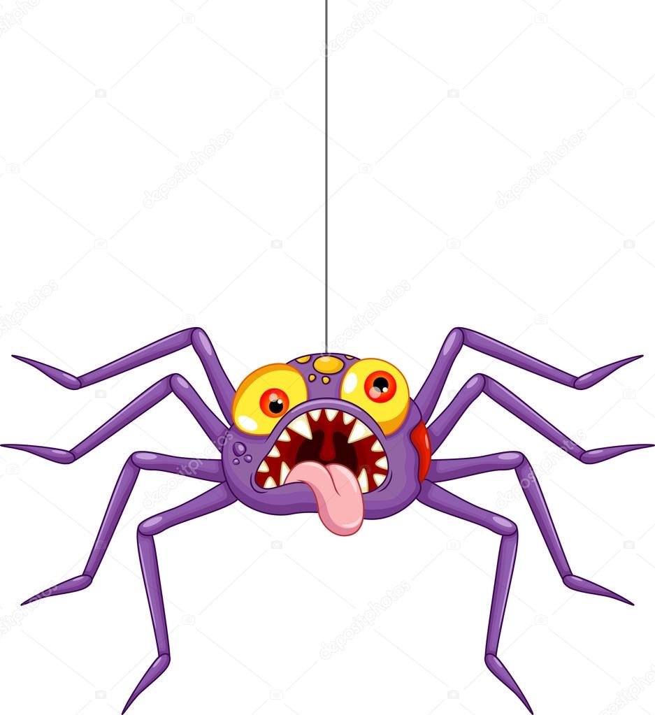 Cute spider cartoon Stock Vector Image by ©irwanjos2 #68525679