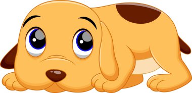 Tatlı köpek çizgi filmi.