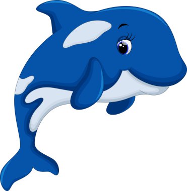 Şirin katil balina çizgi film