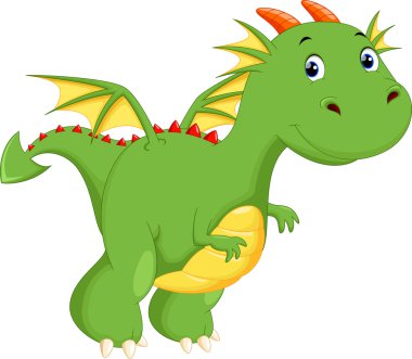 şirin dragon karikatür