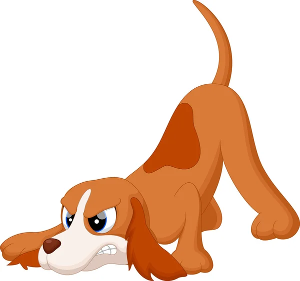 Leuke hond cartoon — Stockvector