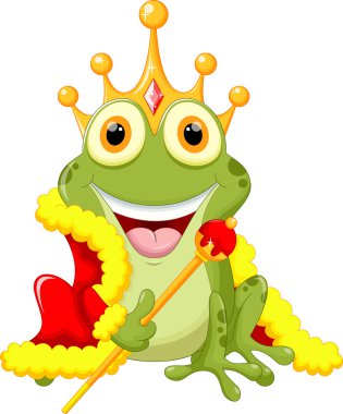 Sevimli kurbağa prens çizgi film